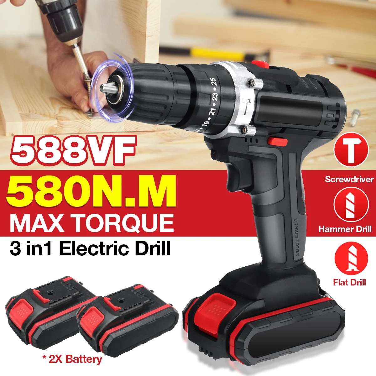 22800mAh Cordless Electric Impact Wrench Power Tool For Home Lithium Battery Electric Screwdriver US AU UK Power Tools With Box
22800mAh Cordless Electric Impact Wrench Power Tool For Home Lithium Battery Electric Screwdriver US AU UK Power Tools With Box