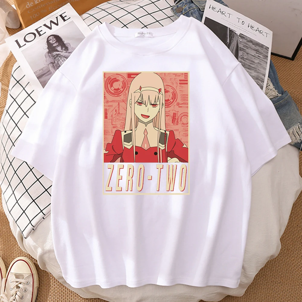 High Quality Tshirt Mans Zero Two Anime Printing Mens T-Shirt Harajuku Round Neck Clothing Simple Comfortable Tshirts
High Quality Tshirt Mans Zero Two Anime Printing Mens T-Shirt Harajuku Round Neck Clothing Simple Comfortable Tshirts