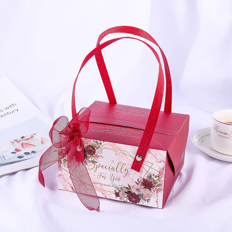 10pcs New portable wedding gifts for bridesmaids candy paper packaging flower gift box boite dragees de mariage коробка картон
10pcs New portable wedding gifts for bridesmaids candy paper packaging flower gift box boite dragees de mariage коробка картон