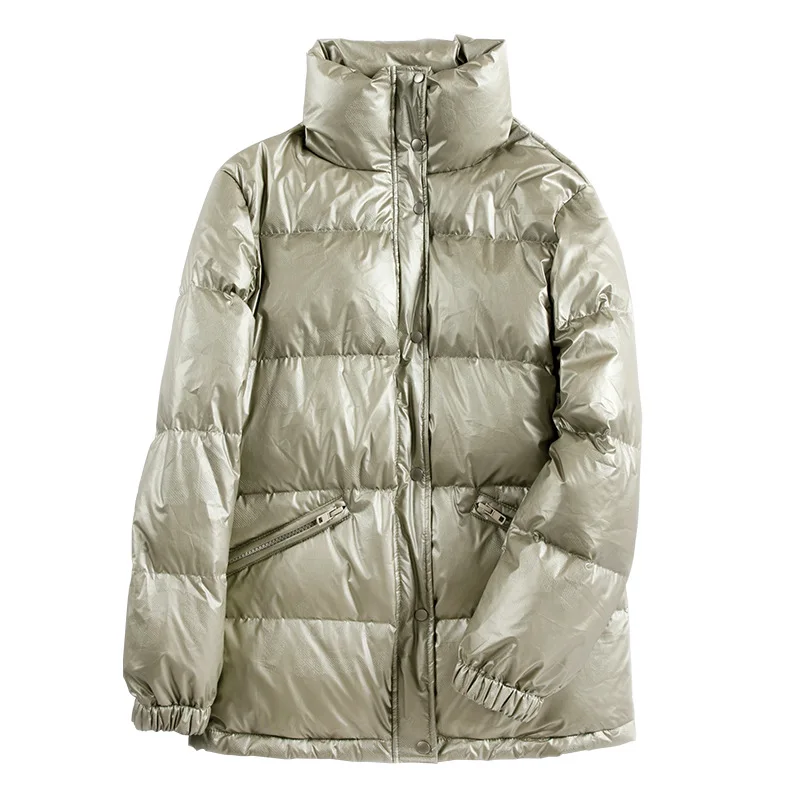 2019 winter women warm coat female duck down jacket fashion girl hatless padded bright metal surface newest all-match
2019 winter women warm coat female duck down jacket fashion girl hatless padded bright metal surface newest all-match