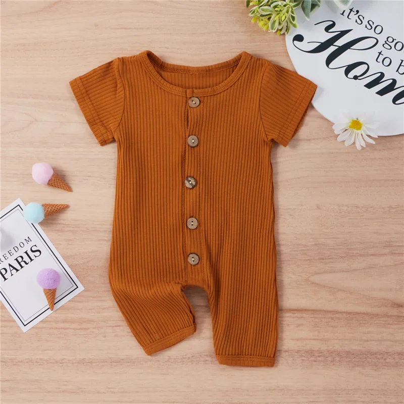 6 Colors Summer Baby Rompers Newborn Baby Girls Boys Knitted Short Sleeve Rompers Jumpsuits Overalls Infant Clothing 0-18M
6 Colors Summer Baby Rompers Newborn Baby Girls Boys Knitted Short Sleeve Rompers Jumpsuits Overalls Infant Clothing 0-18M