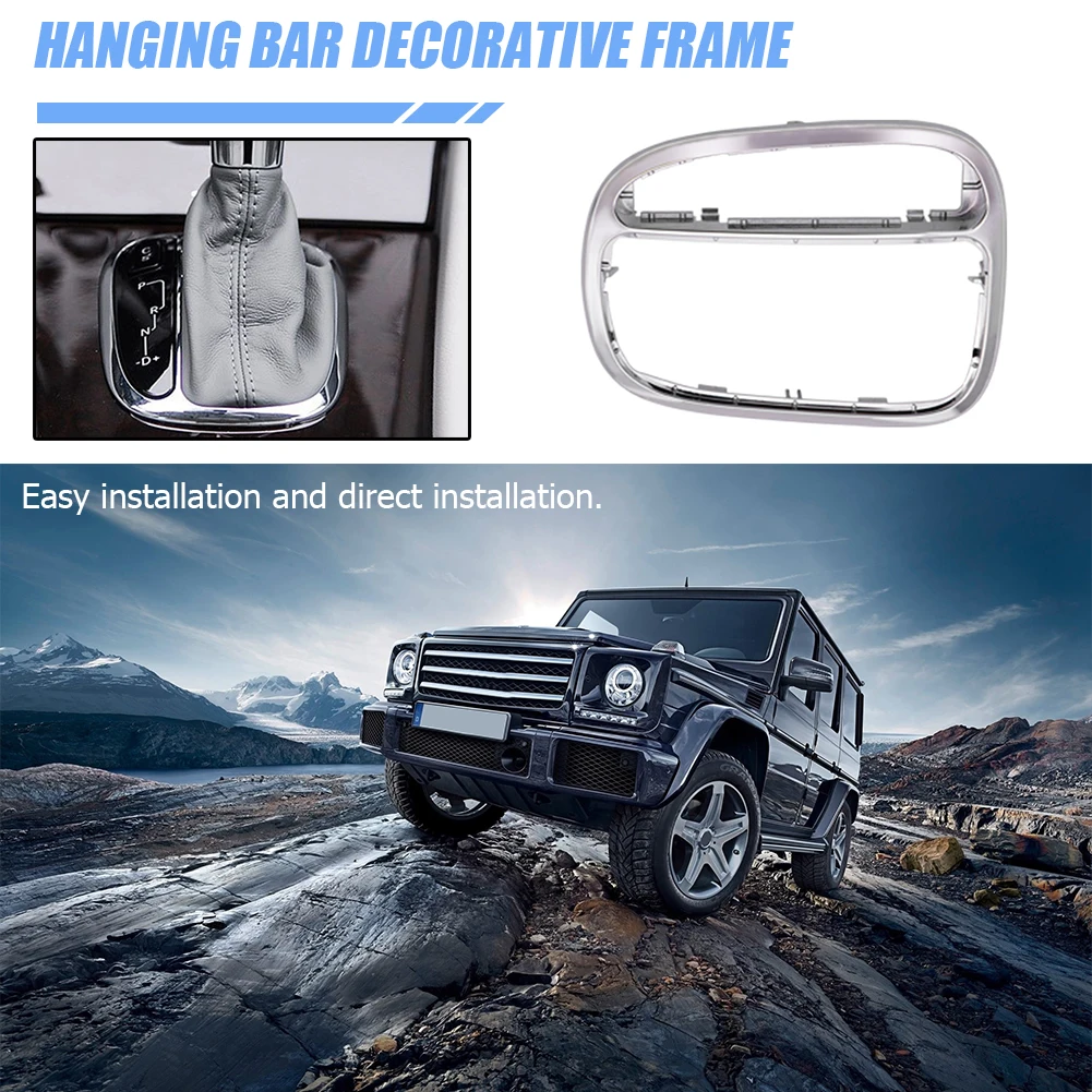 Shifter Trim Cover Center Console Bezel Chromed Plastic Easily Installation Personal Car Elements for Mercedes Benz W203
Shifter Trim Cover Center Console Bezel Chromed Plastic Easily Installation Personal Car Elements for Mercedes Benz W203