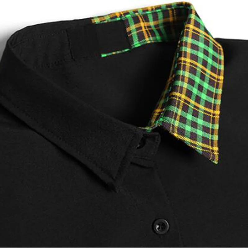 Large size Spring and Autumn Fashion Casual Ladies Patchwork Loose Dresses New Arrival 2021Spring shirt dress Women FC630
Large size Spring and Autumn Fashion Casual Ladies Patchwork Loose Dresses New Arrival 2021Spring shirt dress Women FC630