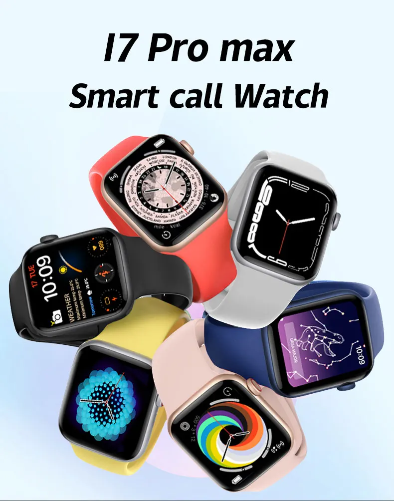 Новинка 2022 умные часы IWO 14 I7 Pro Max мужские и женские с Bluetooth монитором сна