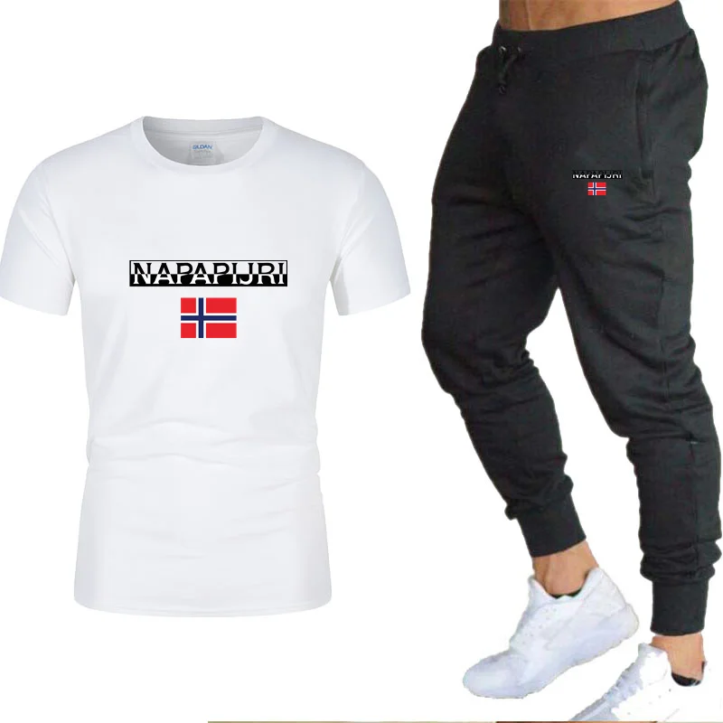 2021 printed high-quality summer T-shirt casual pants suit 2 sports men's casual short-sleeved cotton top + casual pants S-3XL
2021 printed high-quality summer T-shirt casual pants suit 2 sports men's casual short-sleeved cotton top + casual pants S-3XL