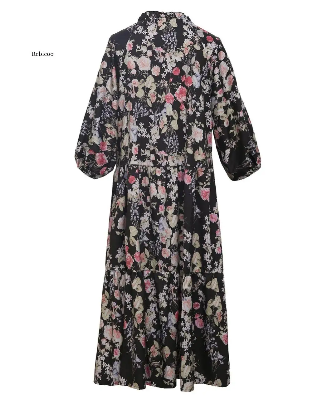 Women Bohemian Seaside Vacation Vintage V-neck Print Short Sleeve Beach Dress arty Dress Ladies Fashion Long Sleeve Dresses
Women Bohemian Seaside Vacation Vintage V-neck Print Short Sleeve Beach Dress arty Dress Ladies Fashion Long Sleeve Dresses