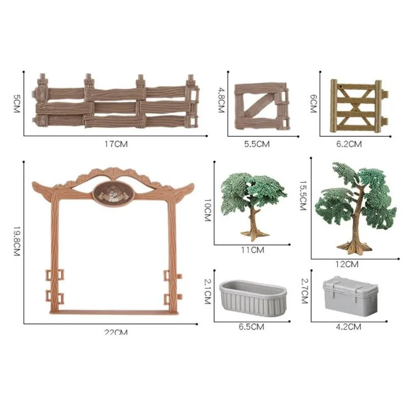 1set Model Kit Sand Table Scene Model Animals Toys Family Farm Poultry Feed Fence Orangutan Simulation Model Toy For Children
1set Model Kit Sand Table Scene Model Animals Toys Family Farm Poultry Feed Fence Orangutan Simulation Model Toy For Children