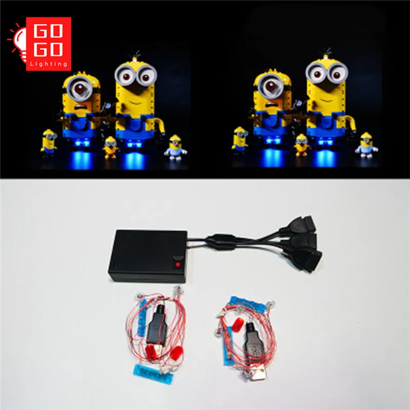 GOGOMOC Brand RC LED Light Up Kit For lego 75551 bricks light toys for kids gifts (only light no model)
GOGOMOC Brand RC LED Light Up Kit For lego 75551 bricks light toys for kids gifts (only light no model)