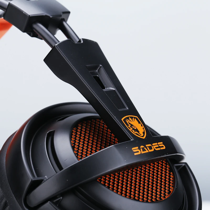 Sades A6 Gaming Headset Gamer Headphones 7.1 Surround Sound Stereo Earphones USB Microphone Breathing LED Light PC vibration
Sades A6 Gaming Headset Gamer Headphones 7.1 Surround Sound Stereo Earphones USB Microphone Breathing LED Light PC vibration