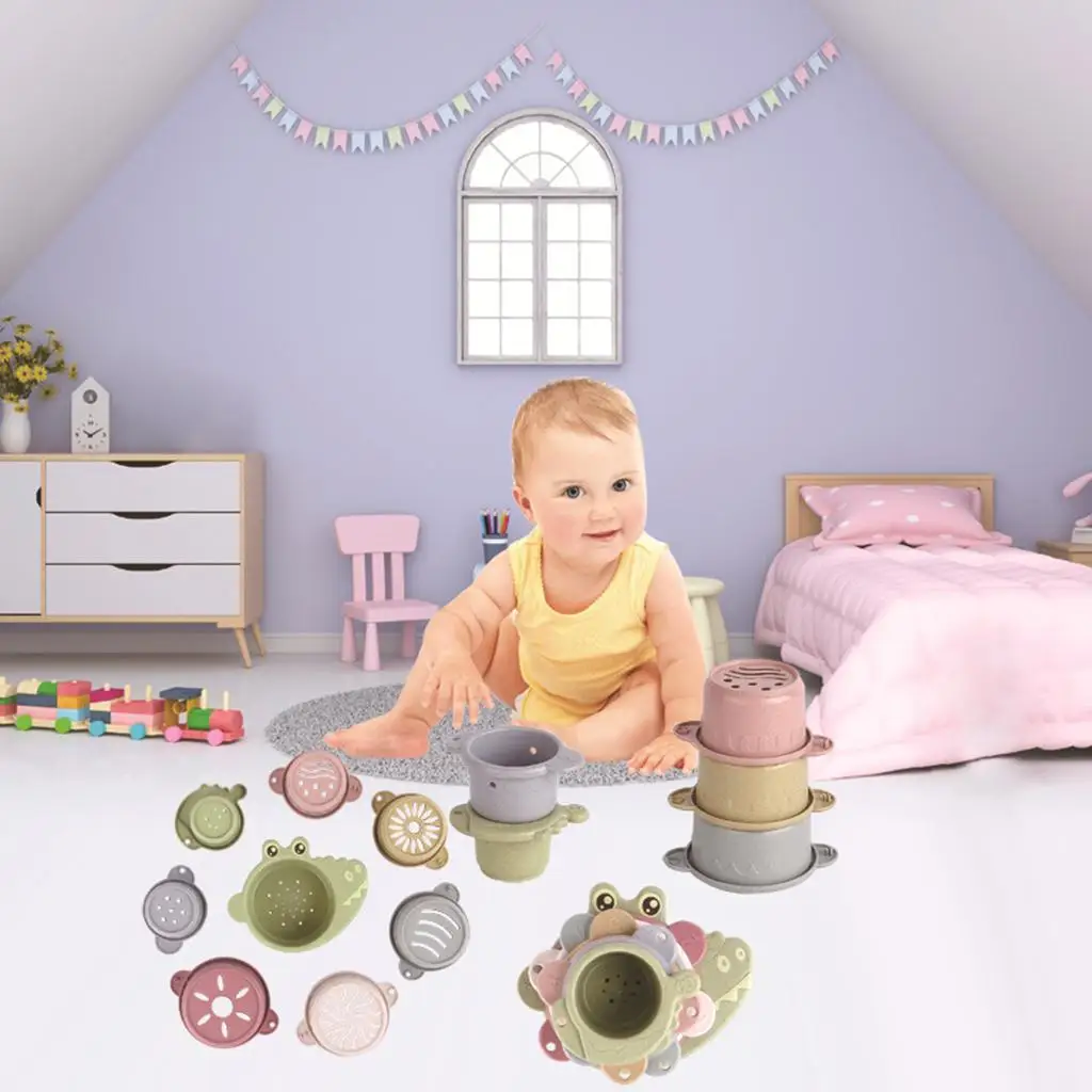 Baby Bath Beach Building Cups Toy for Toddlers Wide Application ,Beneficial for Counting Skills, Hand-Eye Coordination Fun Gift
Baby Bath Beach Building Cups Toy for Toddlers Wide Application ,Beneficial for Counting Skills, Hand-Eye Coordination Fun Gift