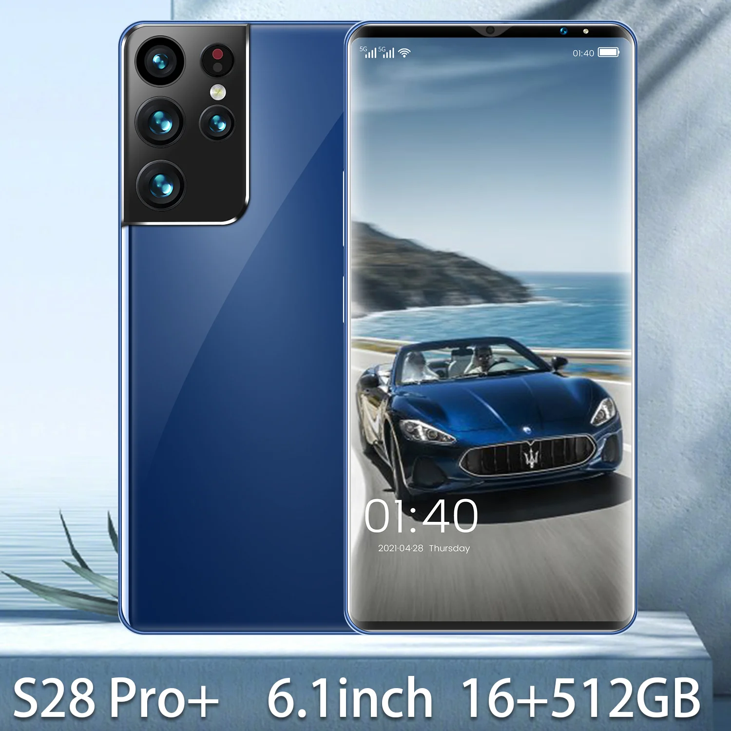 Global Version S28 Pro+ Waterdrop HD Screen 5G Samsug Android 11.0 16GB 512GB 6000mAh 6.1'' Mobile Phone Cellphone Smartphone
Global Version S28 Pro+ Waterdrop HD Screen 5G Samsug Android 11.0 16GB 512GB 6000mAh 6.1'' Mobile Phone Cellphone Smartphone