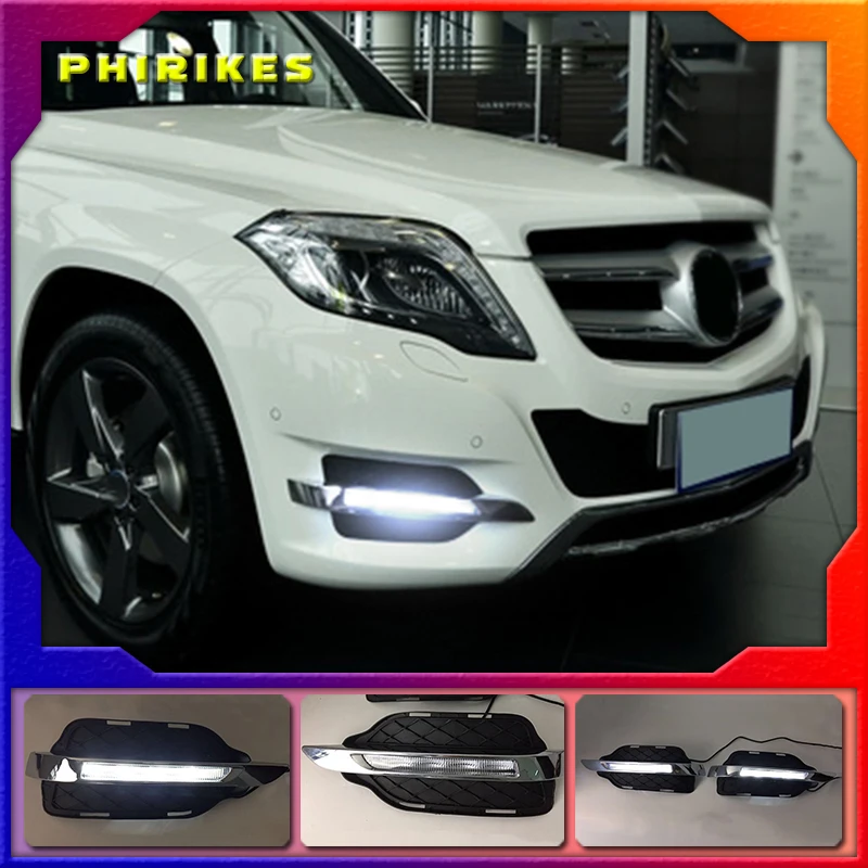 1 set 12v ABS LED DRL Daytime Running Lights For Mercedes Benz W204 GLK300 GLK350 GLK500 2013 2014 2015 2016
1 set 12v ABS LED DRL Daytime Running Lights For Mercedes Benz W204 GLK300 GLK350 GLK500 2013 2014 2015 2016