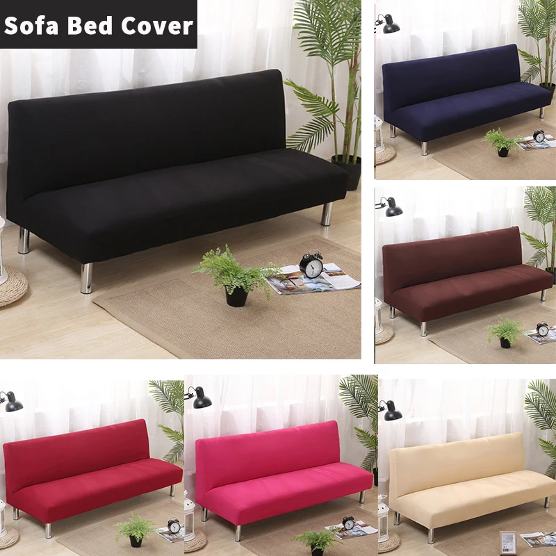 Solid Elastic Armless Sofa Bed Cover Folding Seat Slipcovers Removable Dust-proof Couch Covers Sofa Covers for Living Room
Solid Elastic Armless Sofa Bed Cover Folding Seat Slipcovers Removable Dust-proof Couch Covers Sofa Covers for Living Room