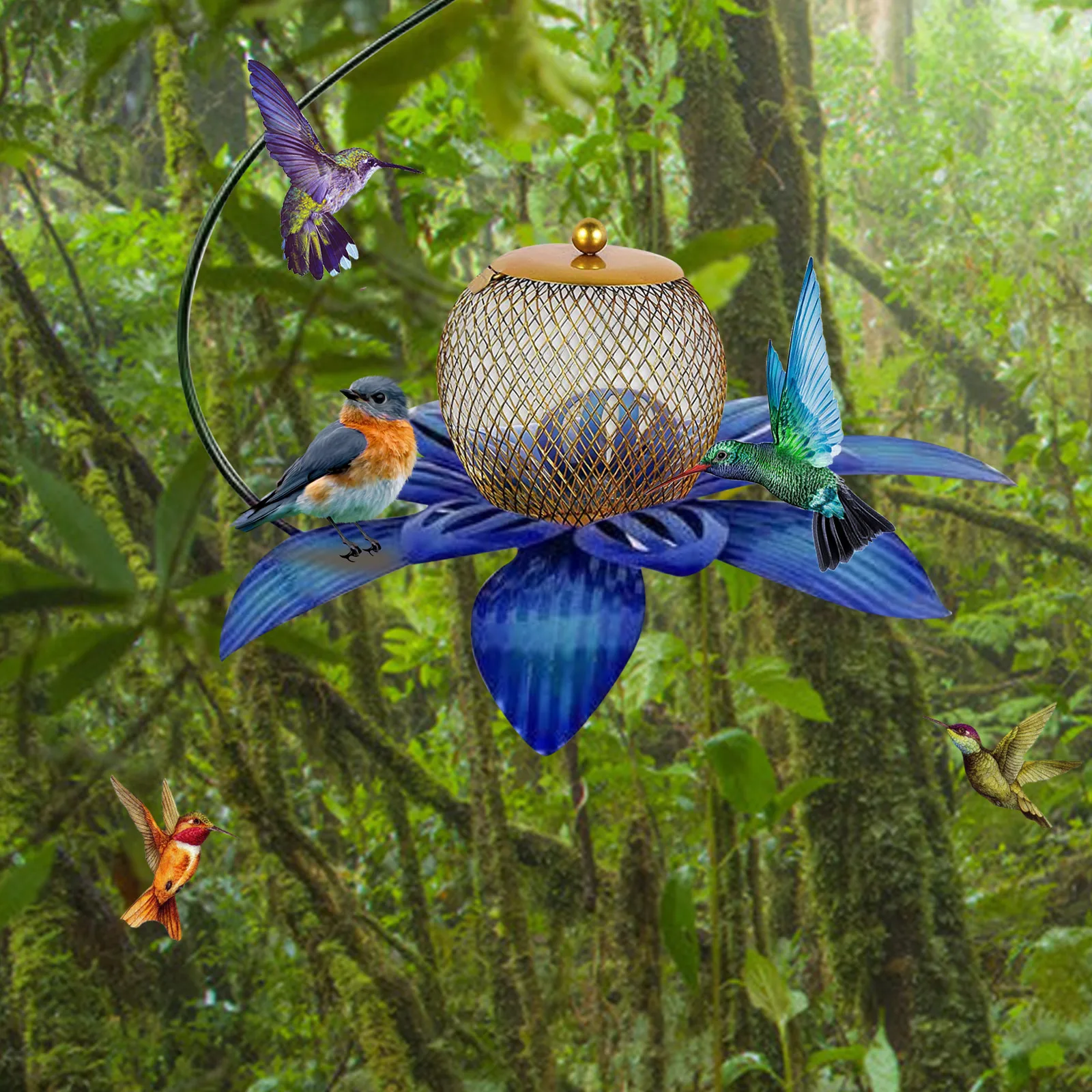 Garden Decoration Decorative Pendant Of Outdoor Metal Garden Art Flower And Bird Feeder Birds Accessoires dcoration de jardin
Garden Decoration Decorative Pendant Of Outdoor Metal Garden Art Flower And Bird Feeder Birds Accessoires dcoration de jardin