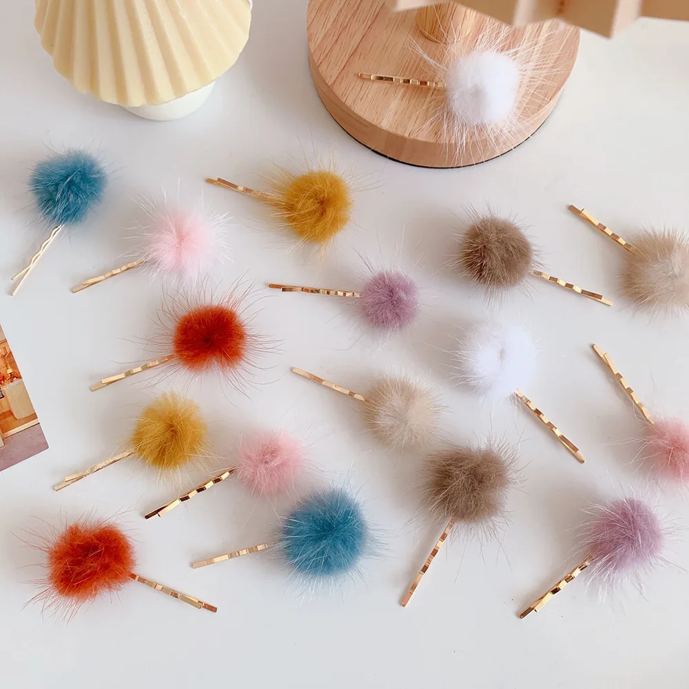 2021 New Fashion Girls Cute Colorful Hairballs Hair Pins Kids Sweet Hair Ornament Hair Clips Barrettes Fashion Hair Accessories
2021 New Fashion Girls Cute Colorful Hairballs Hair Pins Kids Sweet Hair Ornament Hair Clips Barrettes Fashion Hair Accessories