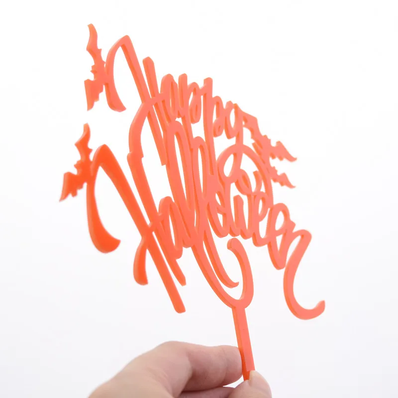 Happy Halloween Acrylic Cake Topper Pumpkin Orange For Birthday Halloween Decoration Party Baking Cake Decor Tools New DIY
Happy Halloween Acrylic Cake Topper Pumpkin Orange For Birthday Halloween Decoration Party Baking Cake Decor Tools New DIY