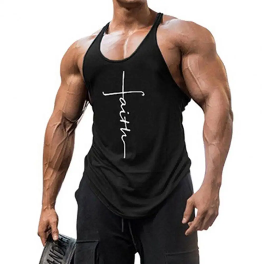 Men Vest Letter Printing Faith Shirt Fitness Clothing Mens Summer Sports Casual Slim Graphic Tee Shirts Vest Tops
Men Vest Letter Printing Faith Shirt Fitness Clothing Mens Summer Sports Casual Slim Graphic Tee Shirts Vest Tops