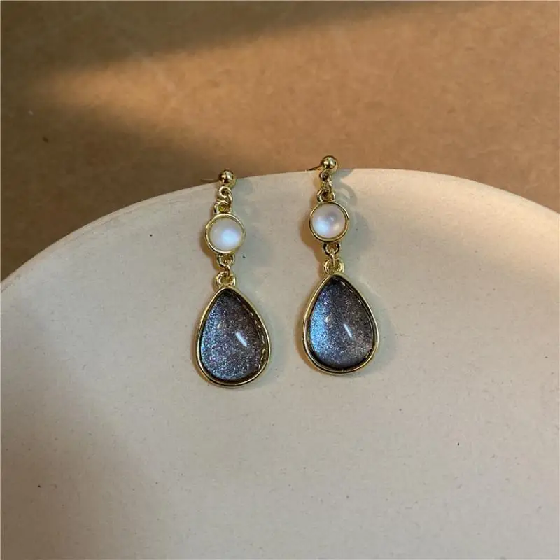 Water Drop Shape Blue Earrings Gorgeous Vintage Drop Earrings for Women Evening Party Elegant Accessories Classic Jewelry
Water Drop Shape Blue Earrings Gorgeous Vintage Drop Earrings for Women Evening Party Elegant Accessories Classic Jewelry