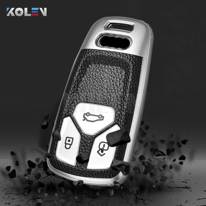 Leather TPU Car Remote Key Cover Case Protector Fob For Audi A4 S4 B9 A5 A6 Q5 Q7 S6 B6 C6 B8 TT 8S TTS RS Coupe Accessories
Leather TPU Car Remote Key Cover Case Protector Fob For Audi A4 S4 B9 A5 A6 Q5 Q7 S6 B6 C6 B8 TT 8S TTS RS Coupe Accessories