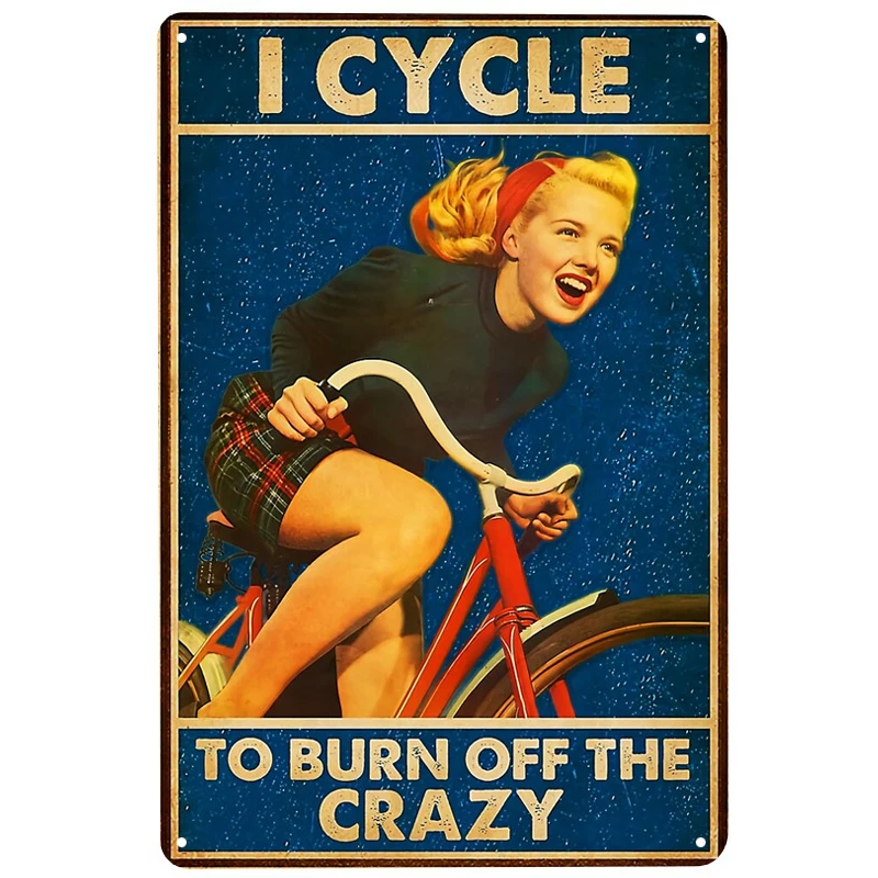 I cycle To Burn Off металлические ретро-знаки жестяные знаки, забавный постер, декор для бара, паба, клуба, украшение для гостиной, дома
I cycle To Burn Off металлические ретро-знаки жестяные знаки, забавный постер, декор для бара, паба, клуба, украшение для гостиной, дома