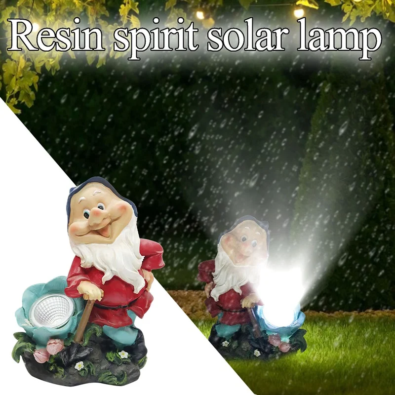 Garden Decoration Solar Lights Home Gardens Lamps and Lanterns Resin Gnome Dwarf Statue Solar Lamp Outdoor Home Decor
Garden Decoration Solar Lights Home Gardens Lamps and Lanterns Resin Gnome Dwarf Statue Solar Lamp Outdoor Home Decor