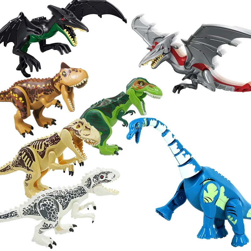 Big Size Jurassic Dinosaur Building Blocks World Dinosaurs Figures Bricks Assemble Kids Toys Tyrannosaurus Rex Indominus I-Rex
Big Size Jurassic Dinosaur Building Blocks World Dinosaurs Figures Bricks Assemble Kids Toys Tyrannosaurus Rex Indominus I-Rex
