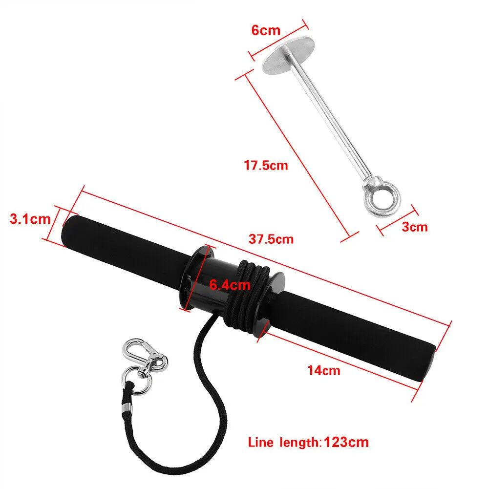 ARIKE Wrist Roller Exerciser Trainer Forearm Strength Exerciser with Soft Foam Grip Handles Weight Lifting Rope Equipment
ARIKE Wrist Roller Exerciser Trainer Forearm Strength Exerciser with Soft Foam Grip Handles Weight Lifting Rope Equipment