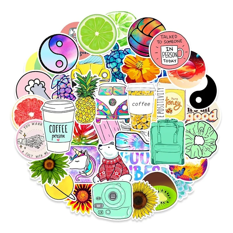 10/50/100pcs VSCO Vinyl Stickers Diy Girl Essential Stuff for Water Bottles Stickers Suitable for Luggage Laptop Trendy Stickers
10/50/100pcs VSCO Vinyl Stickers Diy Girl Essential Stuff for Water Bottles Stickers Suitable for Luggage Laptop Trendy Stickers