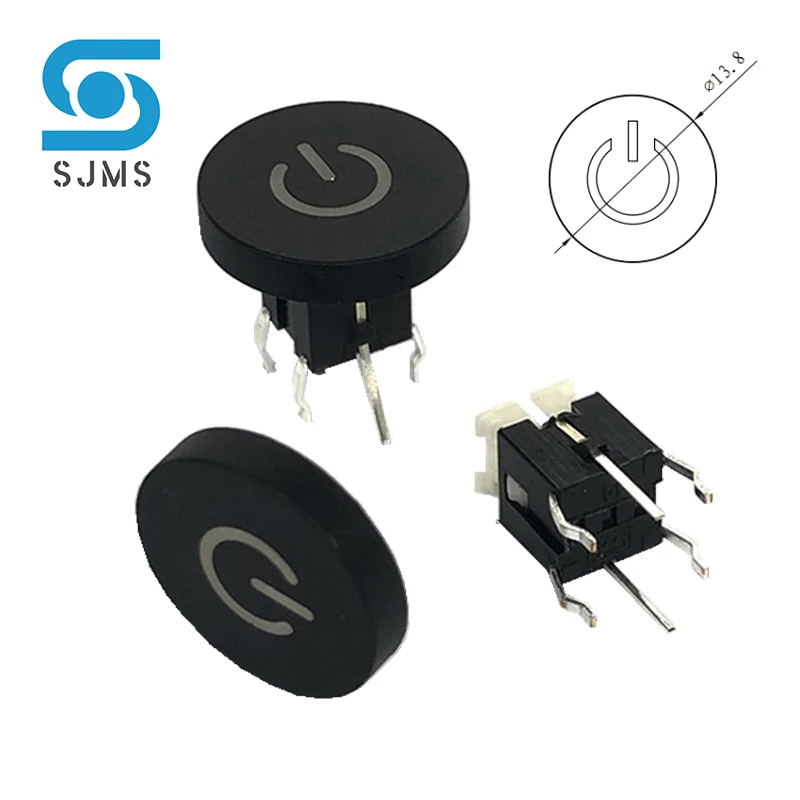5Pcs 6*6*9.5mm DIP-6P Through Hole Micro Push Button Tactile Momentary With LED Power symbol Switch Tact Indication Button mode
5Pcs 6*6*9.5mm DIP-6P Through Hole Micro Push Button Tactile Momentary With LED Power symbol Switch Tact Indication Button mode