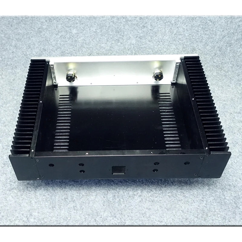 Double knobs on both sides of the cooling power supply All aluminum power amplifier chassis power amplifier chassis power amplif
Double knobs on both sides of the cooling power supply All aluminum power amplifier chassis power amplifier chassis power amplif