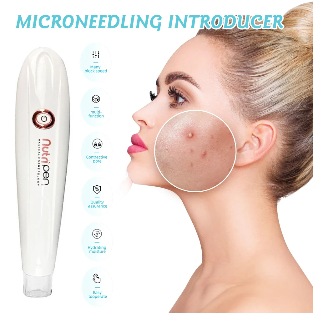 Microneedling Electric Derma Pen Face Microneedling Inductor 4 Gears Skin Care Tool Professional Salon Suitable All Skin Types
Microneedling Electric Derma Pen Face Microneedling Inductor 4 Gears Skin Care Tool Professional Salon Suitable All Skin Types