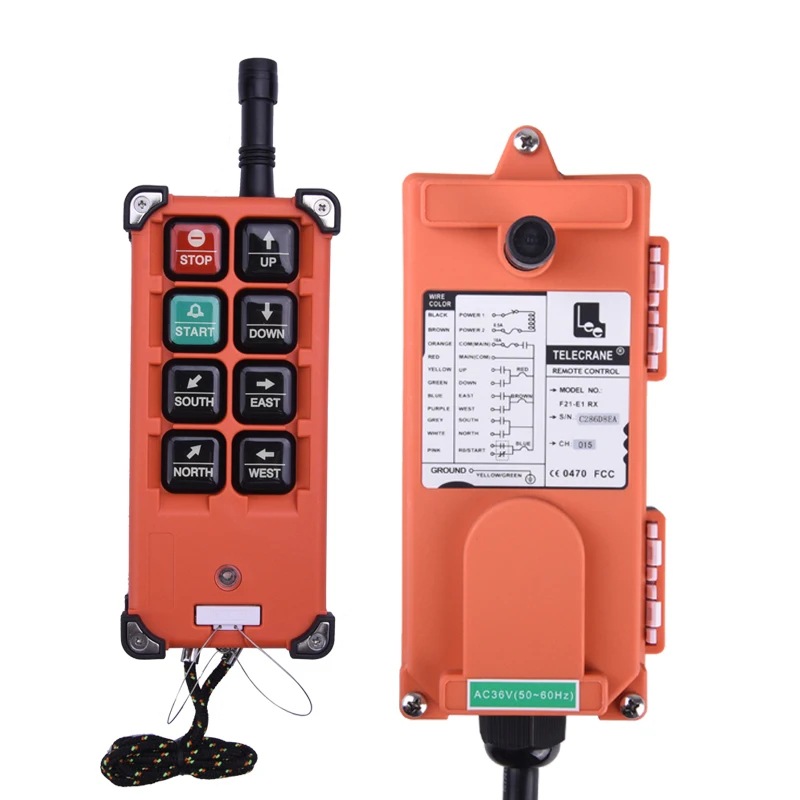 Telecrane F21-E1B industrial wireless radio remote control for palfinger crane
Telecrane F21-E1B industrial wireless radio remote control for palfinger crane