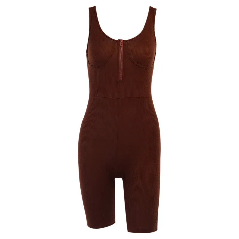 Jumpsuit Women Summer 2021 One Piece Ribbed Jumpsuit Rompers Playsuits Combinaison Sexy Femme Mono Mujer Enterizos Para Mujer
Jumpsuit Women Summer 2021 One Piece Ribbed Jumpsuit Rompers Playsuits Combinaison Sexy Femme Mono Mujer Enterizos Para Mujer