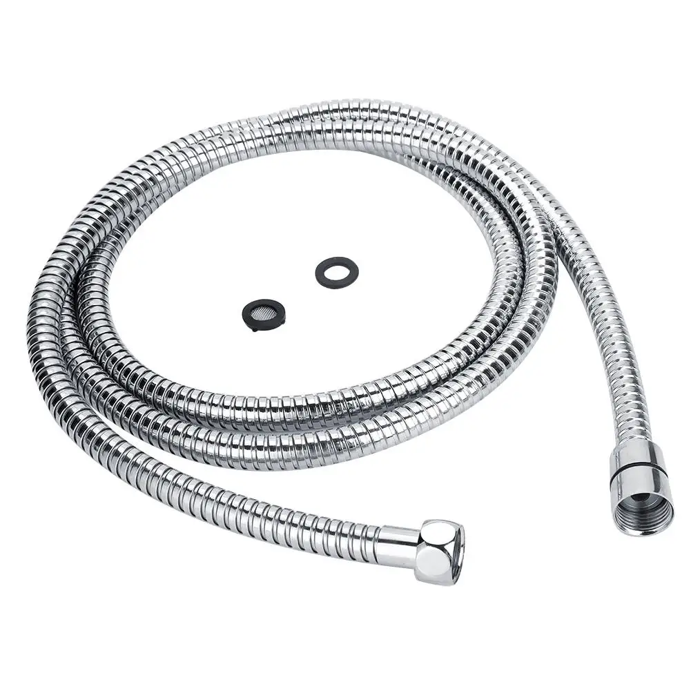 Stainless Steel Shower Hose Extra Long Handheld Shower Head Hose Replacement 3m/9.8ft
Stainless Steel Shower Hose Extra Long Handheld Shower Head Hose Replacement 3m/9.8ft