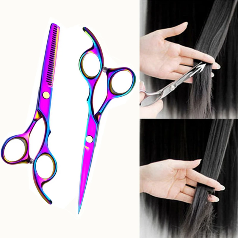 Professional 6.0 Inch 4cr Barber Hairdressing Scissors Thin Shear Flat Shears Beauty Set Color Pure Black Hairdressing Scissors
Professional 6.0 Inch 4cr Barber Hairdressing Scissors Thin Shear Flat Shears Beauty Set Color Pure Black Hairdressing Scissors