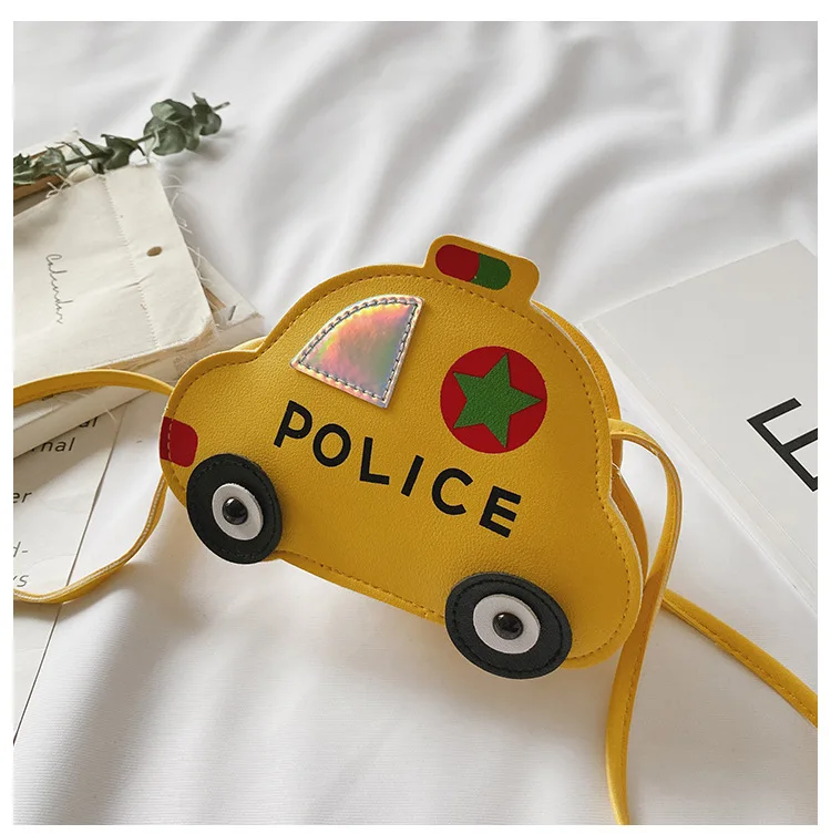 Litter Girls Cartoon Police Car Crossbody Bag Fashion Car Shape Shoulder Bag for Toddler Kids 6 Colors
Litter Girls Cartoon Police Car Crossbody Bag Fashion Car Shape Shoulder Bag for Toddler Kids 6 Colors