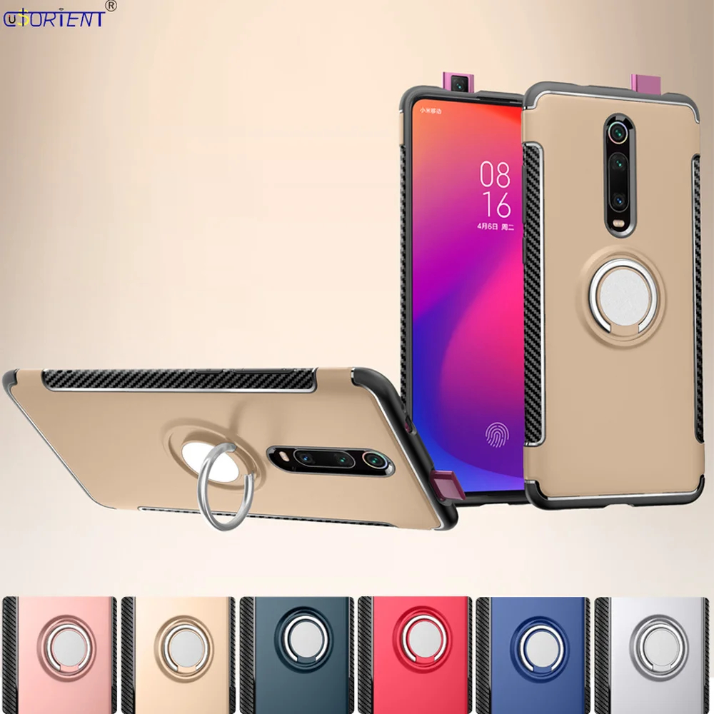 Чехол для Xiaomi Mi 9 T Pro с кольцом пальцев ударопрочный чехол Xaomi Xiomi полным покрытием