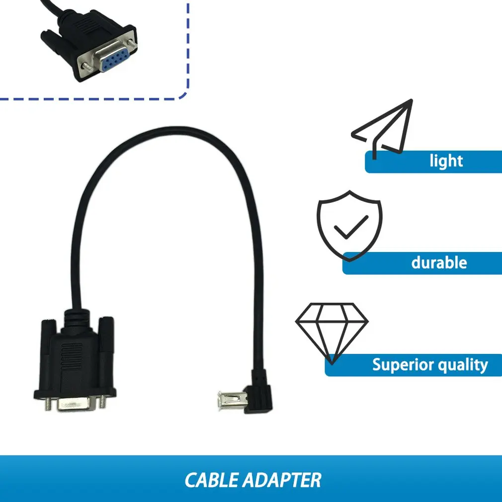 RS232 DB9 Female to USB 2.0 A Female Serial Cable Adapter Converter 8" Inch 25cm Converter FTDI Chipset reliable adapters
RS232 DB9 Female to USB 2.0 A Female Serial Cable Adapter Converter 8" Inch 25cm Converter FTDI Chipset reliable adapters