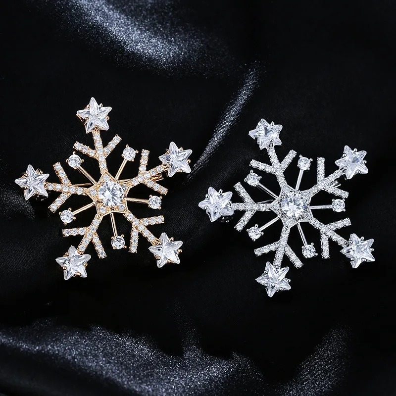 Fine Jewelry Christmas Snowflake Brooches for Women S925 Silver Diamond Luxury Bohemia Brooch Trendy Anniversary Brooches
Fine Jewelry Christmas Snowflake Brooches for Women S925 Silver Diamond Luxury Bohemia Brooch Trendy Anniversary Brooches