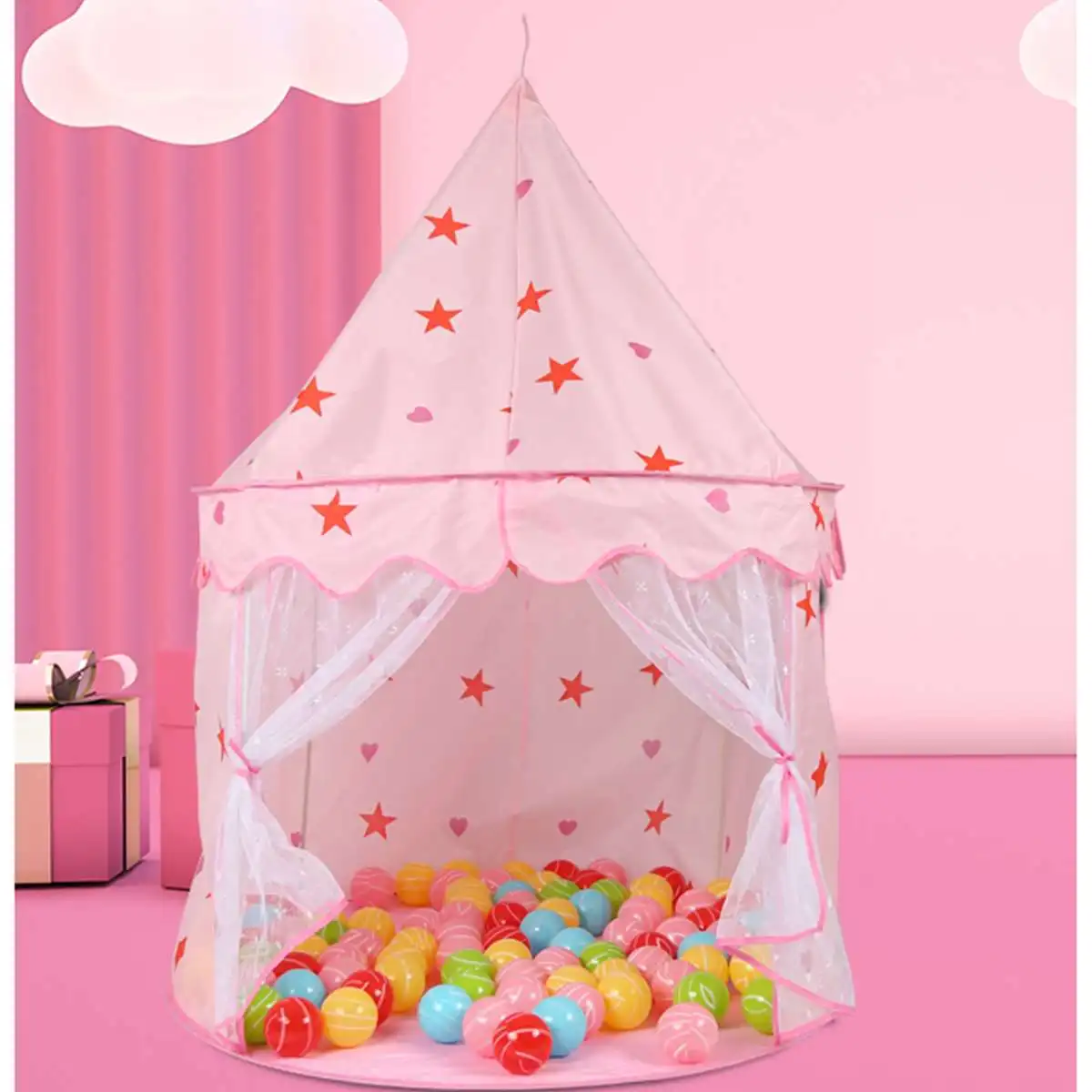 Portable Kids Toys Tents Kids Play Tent Boy Girl Princess Castle Indoor Outdoor Kids House Play Ball Pit Pool Playhouse
Portable Kids Toys Tents Kids Play Tent Boy Girl Princess Castle Indoor Outdoor Kids House Play Ball Pit Pool Playhouse