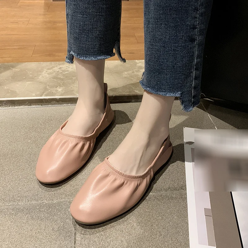 Solid Color Flat Shoes, Fashion Ballet Flats, Comfortable Pumps for Nurses and Pregnant Women
Solid Color Flat Shoes, Fashion Ballet Flats, Comfortable Pumps for Nurses and Pregnant Women