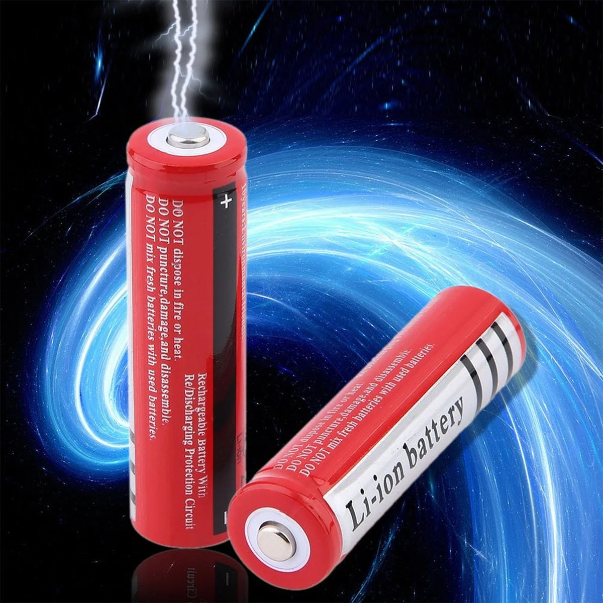 2PCS 3.7 V 3000mah BRC 18650 Rechargeable Battery Li-ion Lithium Battery for Power Bank Torch
2PCS 3.7 V 3000mah BRC 18650 Rechargeable Battery Li-ion Lithium Battery for Power Bank Torch