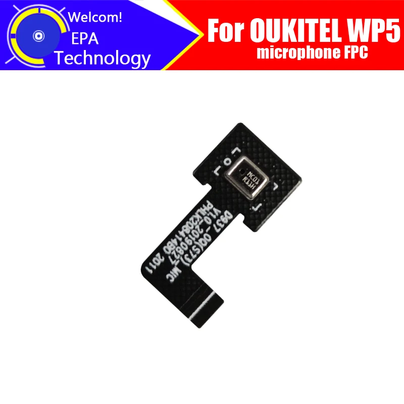 5,5 дюймовый 100% Новый оригинальный для Oukitel WP5 микрофон для сотового телефона FPC микрофон Аксессуары детали.
5,5 дюймовый 100% Новый оригинальный для Oukitel WP5 микрофон для сотового телефона FPC микрофон Аксессуары детали.