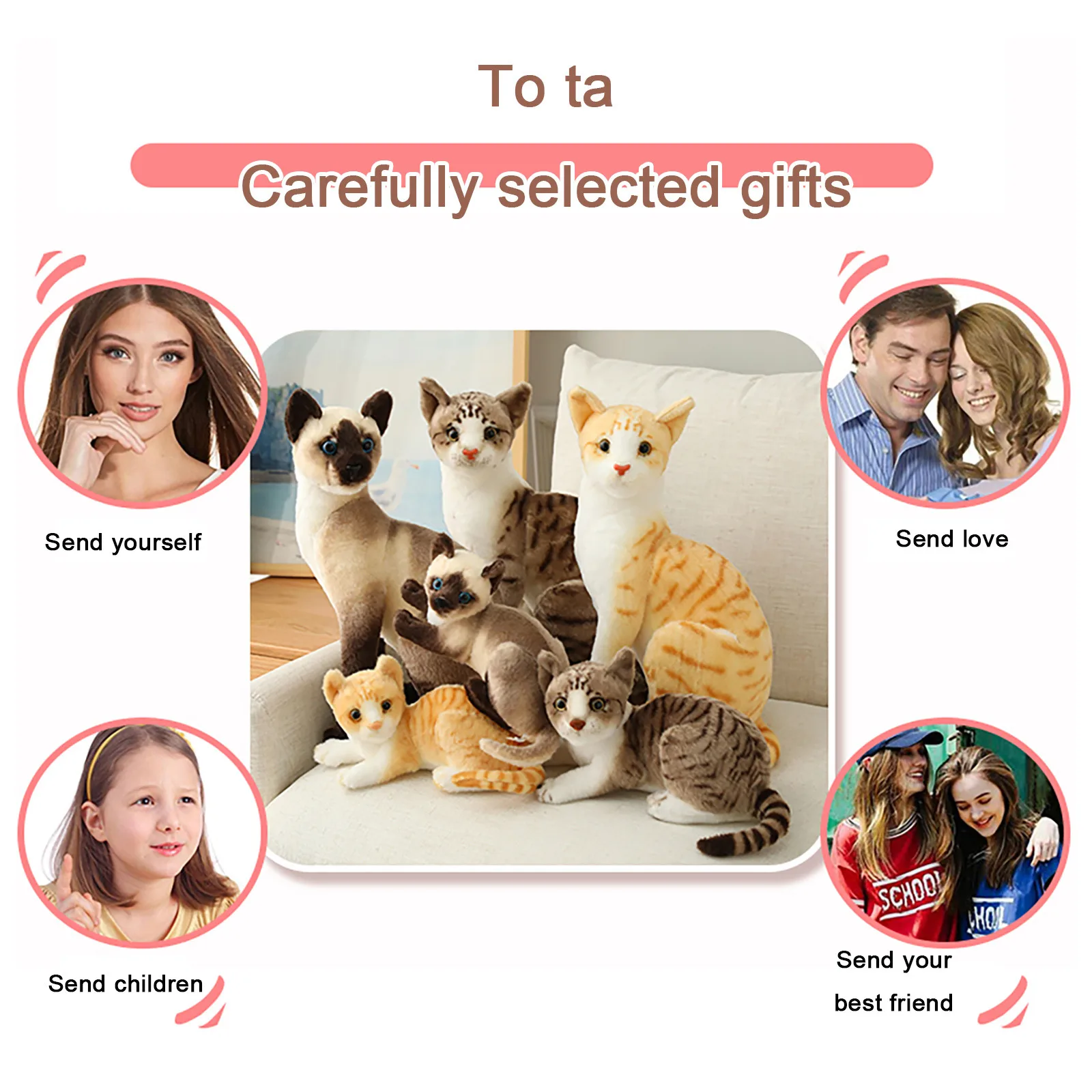 New 2021 Simulation Cat Plush Animals Kids Birthday Party Gifts Cat Doll Cats Plush Toys high quality Cat Plush Home decoration
New 2021 Simulation Cat Plush Animals Kids Birthday Party Gifts Cat Doll Cats Plush Toys high quality Cat Plush Home decoration