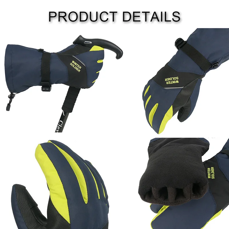 Unisex Touch Screen Skiing Gloves Windproof Long Wrist Winter Warm Mittens Snowboard Children Waterproof Ski Gloves
Unisex Touch Screen Skiing Gloves Windproof Long Wrist Winter Warm Mittens Snowboard Children Waterproof Ski Gloves