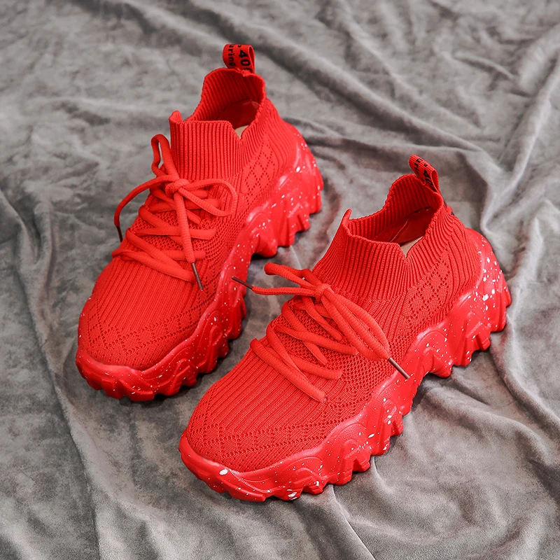Sneakers Women Shoes Super Light Chunky Dad Shoes Women Wave Bottom Platform Footwear Height Increasing Leisure Female Trainers
Sneakers Women Shoes Super Light Chunky Dad Shoes Women Wave Bottom Platform Footwear Height Increasing Leisure Female Trainers