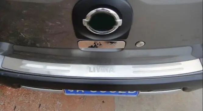 07-12 for livna rear guard for geniss rear bar decoration bright stripe 13-17 for livna Livina tail door trim pedal
07-12 for livna rear guard for geniss rear bar decoration bright stripe 13-17 for livna Livina tail door trim pedal