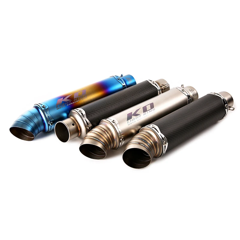 Universal 38-51 mm Motorcycle Muffler Street Bike Scooter Exhaust Pipe Removable DB Killer Escape Stainless Steel Carbon Fiber
Universal 38-51 mm Motorcycle Muffler Street Bike Scooter Exhaust Pipe Removable DB Killer Escape Stainless Steel Carbon Fiber