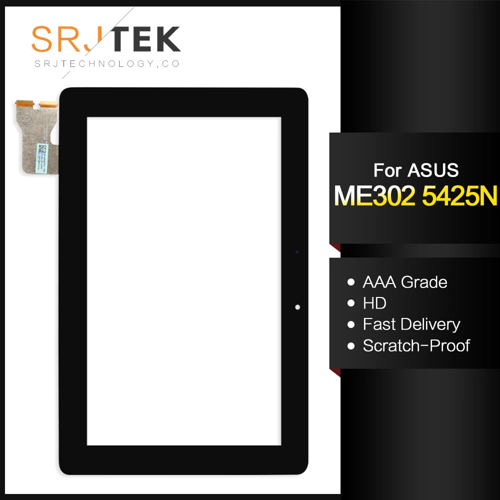 

For Asus MEMO Pad FHD 10 ME302 ME302C K005 ME302KL K00A 5425N FPC-1 Touch Screen Digitizer Glass Panel