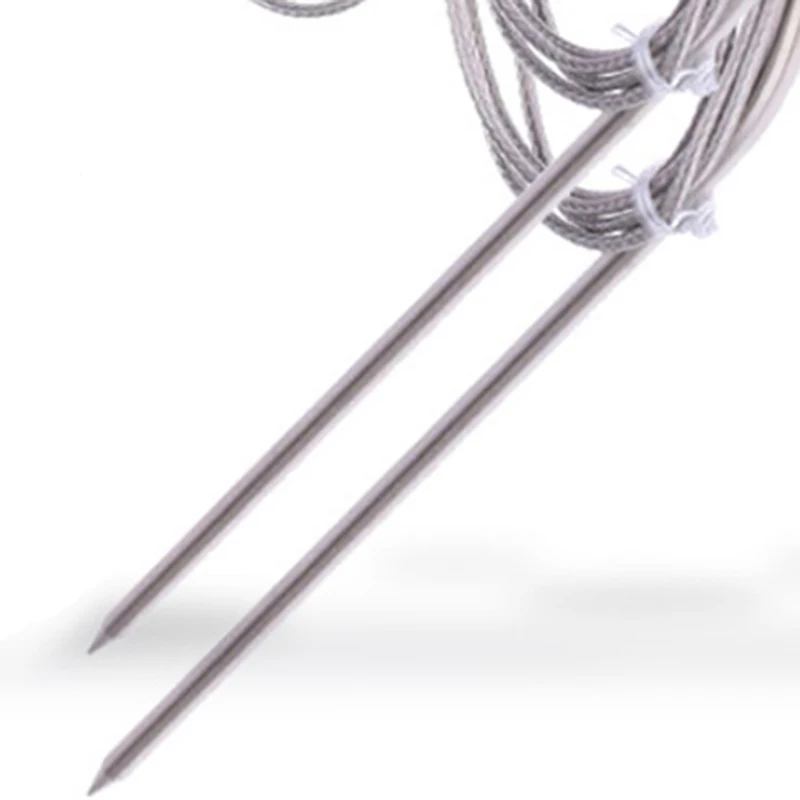 Wireless Double Needle Barbecue Thermometer Dual Channel Thermometer Barbecue Fork Kitchen Meat Thermometer Temperature Alarm
Wireless Double Needle Barbecue Thermometer Dual Channel Thermometer Barbecue Fork Kitchen Meat Thermometer Temperature Alarm